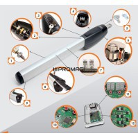 Varstomų vartų automatika ROGER BE 20 iki 2,5 metrų varčia komplektas KIT BE20/210GO (su 2vnt. pultelių)