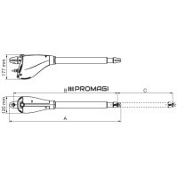Varstomų vartų automatika V2 CALYPSO 400 (su 2vnt pultelių)