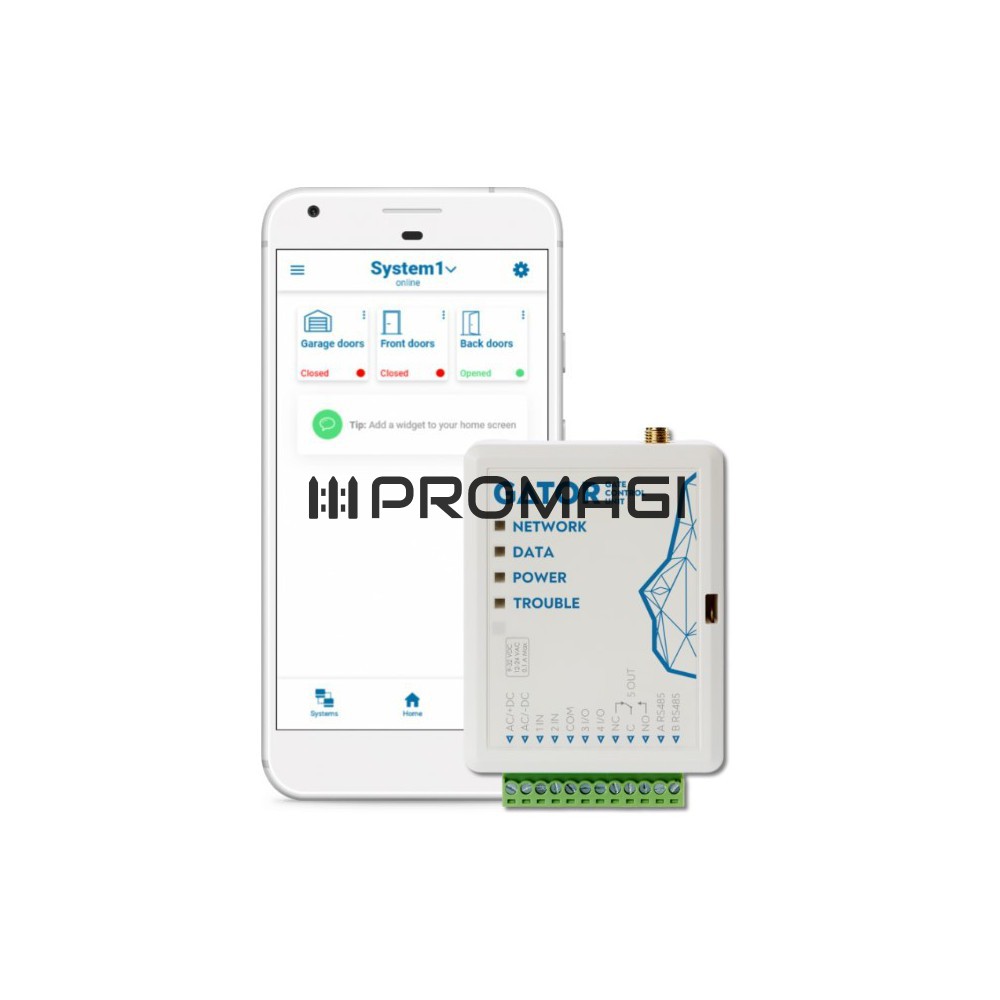 GSM modulis GV17 (reikalinga NANO sim kortelė)