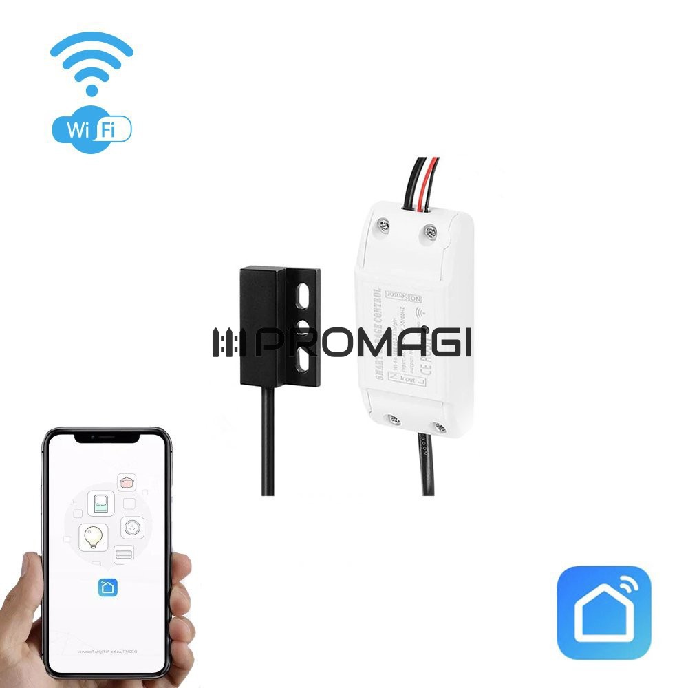 Išmanusis Vartų Valdiklis Wi-Fi SmartHome su padėties sensoriais