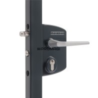 LOCINOX  LAKQU2 su atrama SAKLQF - industrinė vartelių spyna