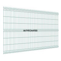 3D segmentai RAL6005. L2500mm H1730mm 4mm