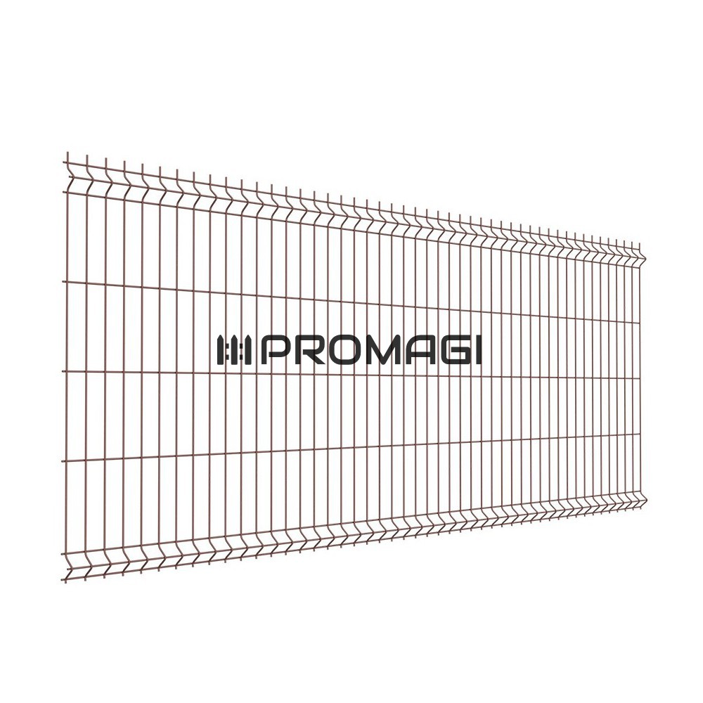 3D segmentai RAL8017 L2500mm H1230mm 5mm