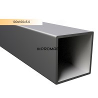 Stačiakampis vamzdis 100x100x3.0 CINK DX51 7,2m