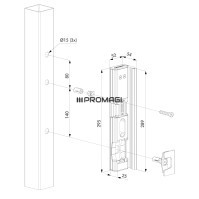 LOCINOX MODULEC Elektromagnetinė sklendė