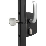 Spyna stumdomiems vartams, profiliui 60mm, RAL9005