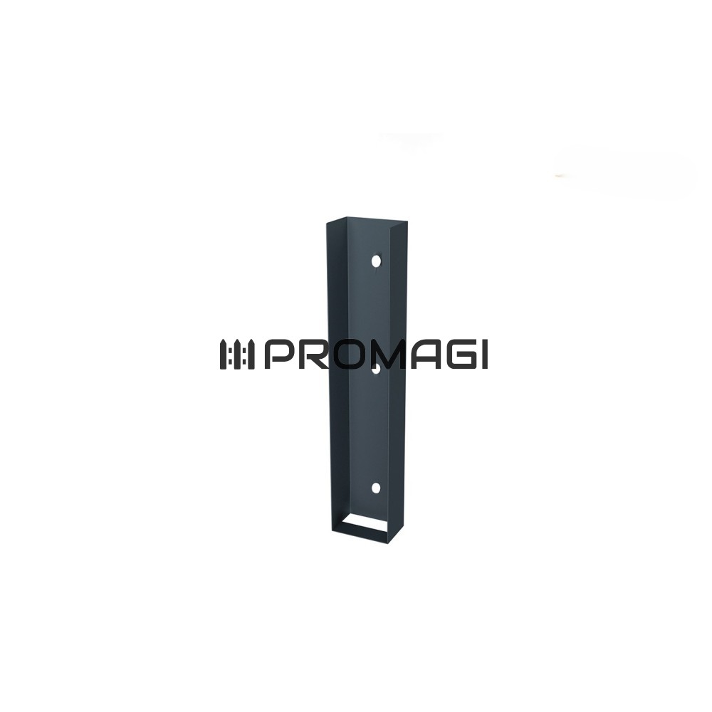 Pamato laikiklis RAL7016 PILKAS BLIZGUS U60X300 metalinis