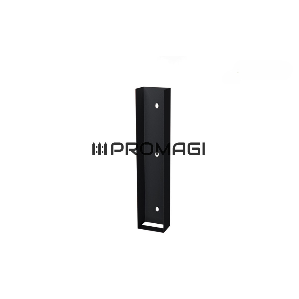 Pamato laikiklis RAL9005 JUODAS BLIZGUS U60X300 metalinis