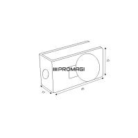 Startas tiesus 43 RAL8017+ 1vnt [Mont16-D 2K]