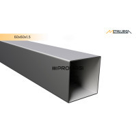 Stačiakampis vamzdis 60x60x1.5 mm CINK DX51D 7,2m