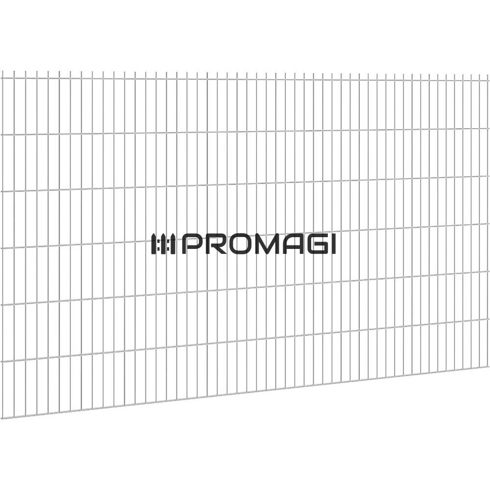 2D karštai cinkuotas segmentas 1230mm H 8/6/8mm