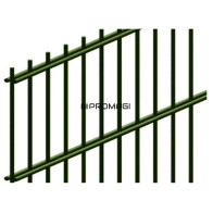 2D segmentai RAL6005 L2500mm H830mm 6/5/6mm
