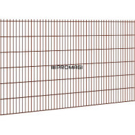 2D segmentai RAL8017 L2500mm H1830mm 8/6/8mm