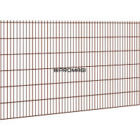 2D segmentai RAL8017 L2500mm H2230mm 8/6/8mm