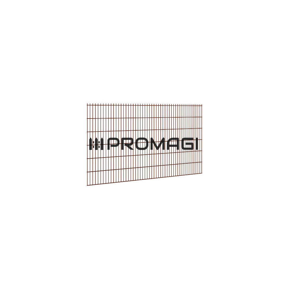 2D segmentai RAL8017 L2500mm H2430mm 6/5/6mm