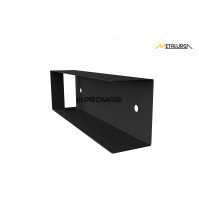Pamato laikiklis RAL9005 JUODAS BLIZGUS U60X200 metalinis
